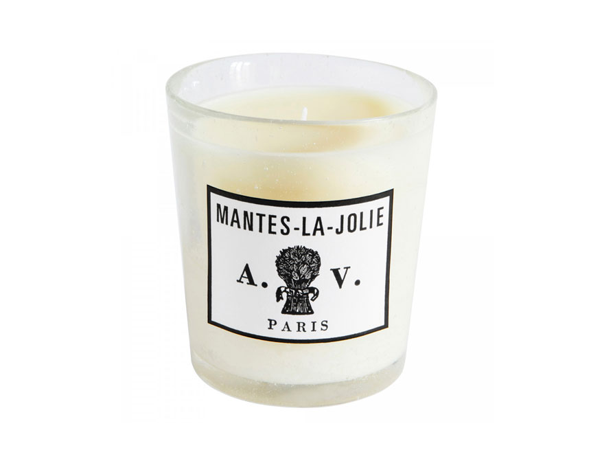 Die Duftkerze Mantes-La-Jolie von Astier de Villatte im Glas
