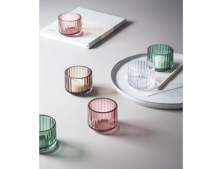 Teelichter in verschiedenen Farben von Lyngby