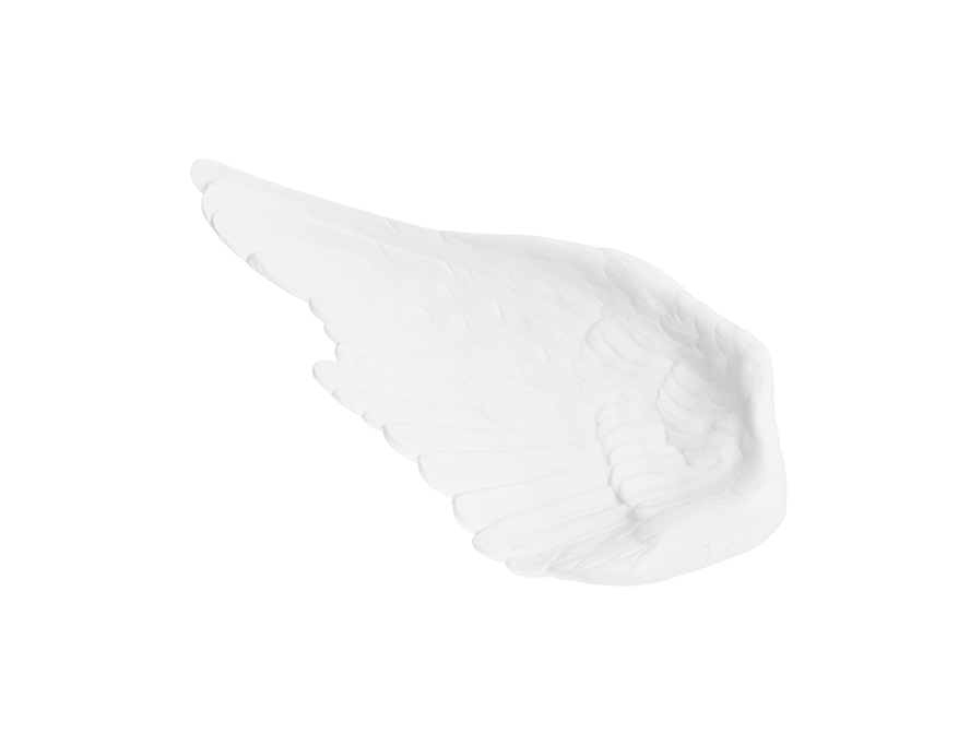 Die Flügelschale in Ausführung Biskuit Weiß von der Nymphenburg Porzellan Manufaktur